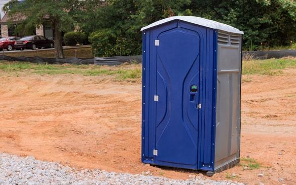 short-term porta potty rentals normally require a minimum rental period of one day